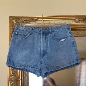 Forever 21 High Rise Mom Shorts